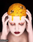 Mehron Makeup Paradise Makeup AQ Refill Size | Face & Body Painting, Beauty, Cosplay, and Halloween | Water Activated Face Paint, Body Paint .25 oz (7 ml) (Yellow)