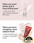 MISSHA M BB Boomer Primer for Face I Creamy-Soft, Illuminating Makeup Primer for Dewy Finish, Hydrating Radiant Cream, Moisturizing Makeup Base, Glass Skin, Stocking Stuffers, 1.35 Fl oz/40ml