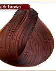 Dark Brown Hair Dye Shampoo YIZHONG Hair Color For Gray Hair Coverage Permanent Darkest Borwn Hair Color Shampoo Women Men Dedicated Darkening Hair Coloring (dark brown Black)…