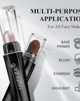 Shimmer Eyeshadow Stick Makeup 6PCS Set, Pink Metallic Matte Cream Eye Shadow Eyeliner Brightener Pencil Crayon - DESERT WILD