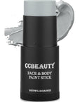 CCbeauty Light Grey Face Paint Stick, Face Painting Kit, Full Coverage SFX Makeup Foundation, Professional Body Paint for Halloween Costume Cosplay Party, For Corpse Bride, Zoombie, Marceline Makeup