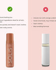 COCOSOLIS - SOLIS | Dark Self Tanner | Self Tan For Face & Body | Tanning Mousse For a Rich, Natural and long-lasting tan | Organic Self Tanner - Plant-Based DHA (200 ml)