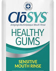 Closys Healthy Gums Mouthwash, Antiplaque and Anti-gingivitis for Gum Health, Non-Burning, Non-Irritating – 32 Fl Oz