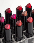 wet n wild Silk Finish Lipstick, Hydrating Rich Buildable Lip Color, Formulated with Vitamins A,E, & Macadamia for Ultimate Hydration, Cruelty-Free & Vegan - Cherry Frost
