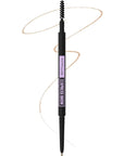 Maybelline Brow Ultra Slim Defining Eyebrow Makeup Mechanical Pencil With 1.55 MM Tip And Blending Spoolie For Precisely Defined Eyebrows, Light Blonde, 0.003 oz.