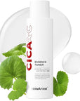 DERMAFIRM CICA AC Essence Toner 5.07 fl oz – Exfoliating with AHA BHA & Salicylic Acid, Centella Asiatica Soothing Toner for Sensitive, Oily & Dry Skin – K-Beauty Facial Toner for Pore Minimizer