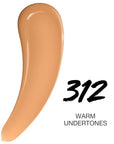 Maybelline Super Stay Lumi-Matte Foundation, Lightweight and Buildable Full Coverage Foundation Makeup For Up To 30HR Wear, 312, 1 Count