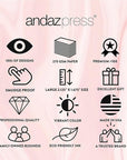 Andaz Press Personalized Lip Balm Party Glitter