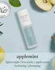 NOONI Korean Hydrating Lip Oil - Applemint | Long-Lasting, Moisturizing, Plumping, Revitalizing for Dry Lips, Waterproof, No Peel Off, Hydrating, Nourishing Crystal Clear, 0.12 FL Oz