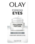Olay Firming Eye Cream, Fragrance-Free, Collagen Peptide - Firm Skin Around the Eyes, 0.5 Fl Oz
