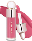 Cilrofelr Dewy Liquid Blush, Soft Cream Liquid Blush Fuchsia Pink)