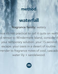 Method Gel Hand Soap, Waterfall, Biodegradable Formula, 12 oz, (Pack of 1)