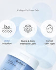 Biodance Cera-nol Gel Toner Pads | Hydrating, Soothing Korean Toner Pads for Sensitive Skin | 4.93 fl.oz.(140g), 60Pads