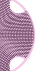 Boie USA Flat Body Scrubber - Hygienic, Exfoliating Loofah Alternative - Feels Like Silicone Scrubber Gentle on Sensitive Skin, Hypoallergenic, BPA- & Latex-Free, Made in The USA (Thistle)