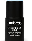 Mehron Makeup CreamBlend Stick | Face Paint, Body Paint, & Foundation Cream Makeup | Perfect for Halloween .75 oz (21 g) (Pastel Blue)