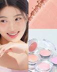 Dr.Althea Dear.A Fluffy Blush -An airy, long-lasting pressed up roses)