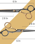 Hair Scissors Barber Shears Set,