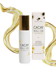 Cacay Oil Roll-On – Natural Anti-Aging Face & Body Oil for Scars with Retinol & Vitamin E, Organic Skincare, Antioxidant-Rich Treatment for Acne Scars, Wrinkles, Fine Lines, and Dry Skin (0.33 Fl Oz)