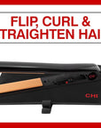 CHI Tourmaline Ceramic Series Flat Iron, Hair Straightener For Silky Smooth Hair, Ideal For Straightening Or Curling Hair, 1" Iron