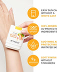 ATOPALM Outdoor Sun Stick SPF50+ PA++++ 21g | Non-Greasy Matte Mineral Sunscreen | Soothing Skin Care | Facial Moisturizer with SPF | Korean Sun Protection