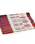 Waterproof Lip Liner Pencil, Pack of 12