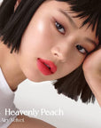 Peripera Ink Airy Velvet Lip Tint | High-Pigmentation, Lightweight, Soft, Moisturizing, Not Animal Tested (024 HEAVENLY PEACH)