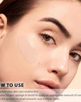 Kaely 2Pcs under Eye Concealer Full Coverage,Waterproof Concealer