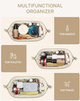 Telena puffer makeup bags for