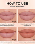 12 Colors lip liner pencils, Modern Classic Lip Liner, Lip Liner Pigmented Vegan Matte, Lasting Finish Lip Liner, Luxurious Creamy Long Lasting Lip Liner, Prevents Feathering and Fading, (08)