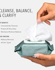 HydroPeptide HydroActive Cleanse, Micellar Facial Cloths, Gently Cleanses Skin, Hydrating and Nourishing, 30 Count