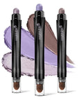 3PCS Eyeshadow Stick Sets,Pro Longwear Cream Eye Shadow Sticks Pencil Crayon,Eye Brightener Stick-Lilac Love