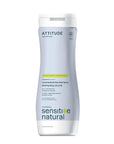 ATTITUDE Hair Shampoo for Sensitive Dry Scalp, EWG Verified, Soothing Oat, For Thin Hair, Naturally Derived Ingredients, Vegan and Plant-Based, Volume and Shine, Unscented, 16 Fl Oz