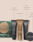 INIKA Organic Foundation Trial Set, Natural Mineral essentials - Medium