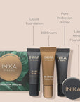 INIKA Organic Foundation Trial Set, Natural Mineral essentials - Tan
