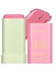 MEICOLY Multi Use Makeup Blush Stick,On-the-Go 2-in-1 Lip Cheek Cream Blush Stick,Waterproof Solid Face Blush Makeup Cheek Tint,Natural Matte Blush Stick for Cheeks,Tinted Moisture Stick,01 Shy Pink