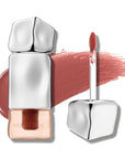 Mistine Makeup Velvet Lip Gloss Matte Lip Cream Liquid Lipstick Softening with Hyaluronic Acid Lip Tint, Non-Sticky Lightweight Lip Color V02 Pink Crush 0.1 fl oz