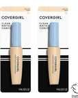 COVERGIRL Clean Matte Concealer, Fair 110, 0.37 Fl 0.37 Fl Oz
