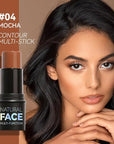 3 Pcs Face Contour Sticks Set, Shades with