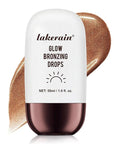 Bronzing Drops For Face, Liquid Bronzer Glow Drops, Bronze Glow)