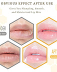 Lip Plumper Lip Mask Set, Bee Exfoliator