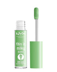 NYX PROFESSIONAL MAKEUP This Is Milky Gloss, Lip Gloss with 12 Hour Hydration, Vegan - Mint Chocolate Chip Shake (Mint Green)