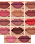 2Pcs Longwear Liquid Lip Liner Stain Marker Pen Set Long Lasting Waterproof, Pink Red Maroon Dusty Mauve Matte 24 Hour Lip Liner and Lipstick Combo, Color Stay Lipliner All Day, Lips Stain peel off