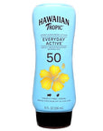 Hawaiian Tropic Everyday Active Sunscreen Lotion SPF 50, Water-Resistant, Broad Spectrum UVA/UVB Protection, 8 fl oz (Pack of 2)