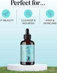 Peppermint Essential Oil for Diffuser Aromatherapy - 100% Pure Peppermint Oil for Hair Skin and Nails Plus Undiluted Refreshing Aromatherapy Essential Oil for Diffusers Baths and Topical Uses 4oz