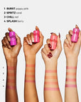 Cooling Water Jelly Tint Blush,4 Colors Multi-Use Tint Stick