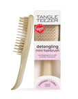 Tangle Teezer Ultimate Detangler Hairbrush, Eliminates Knots & Reduces Breakage, Mini Hair Brush for Travel, Small Hands & All Hair Types, Oat Cream