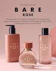 Victoria's Secret Bare Rose Eau de Parfum, Notes of Pear Skin, Rosa Centifolia & Sheer Woods, Perfumes for Women (3.4 oz)