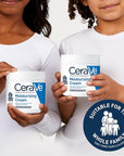 CeraVe Moisturizing Cream, Face Body Moisturizer, Normal to Dry Skin, 8 Fl Oz