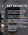 BARE PERFORMANCE NUTRITION, BPN in-Focus Brain Support Supplement, Improve Focus & Energy, Alpha GPC, Raspberry Lemonade, 40 Servings