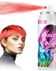 ONE-TIME USE Red Temporary Hair